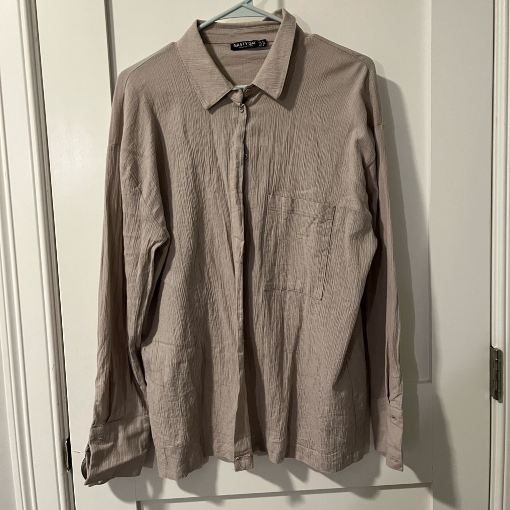 Light Gray Button Down